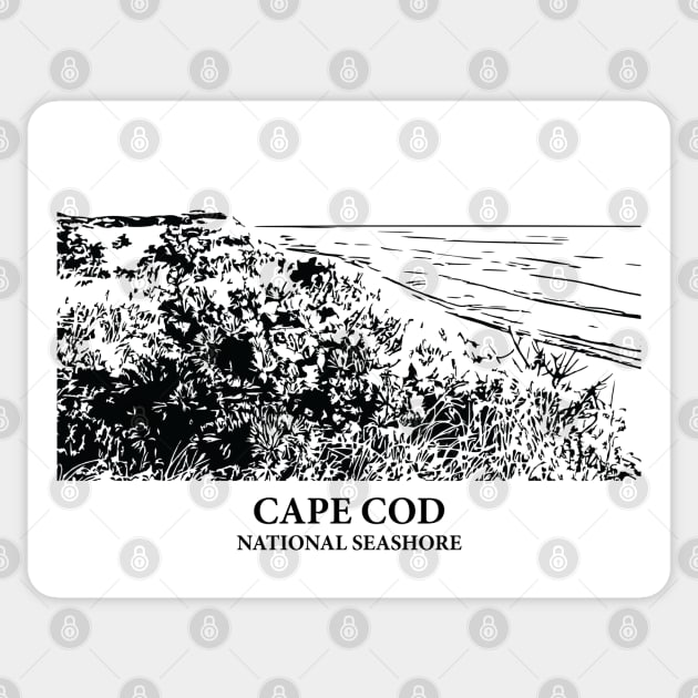 Cape Cod National Seashore Sticker by Lakeric